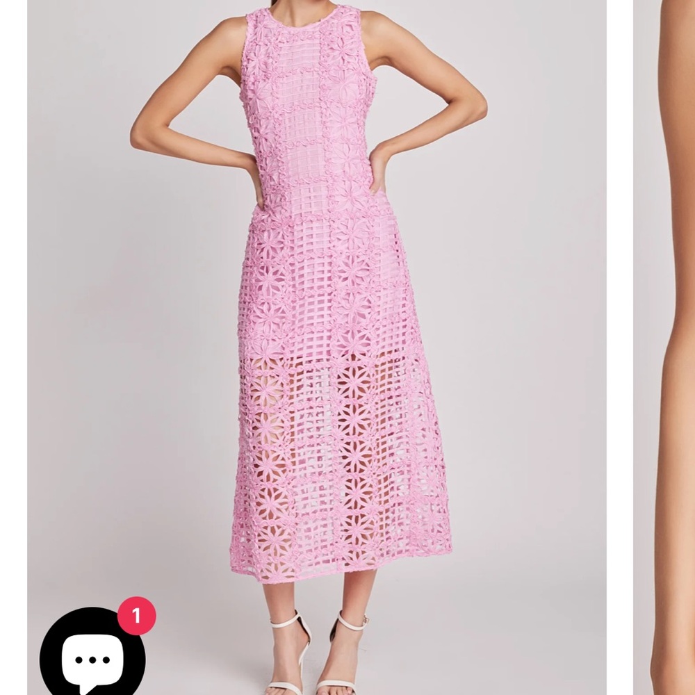 Endless Rose Textured Midi Dress